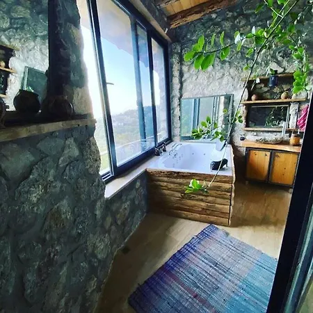 19th Century Neo-modern Kabak Valley Stone House Hotell